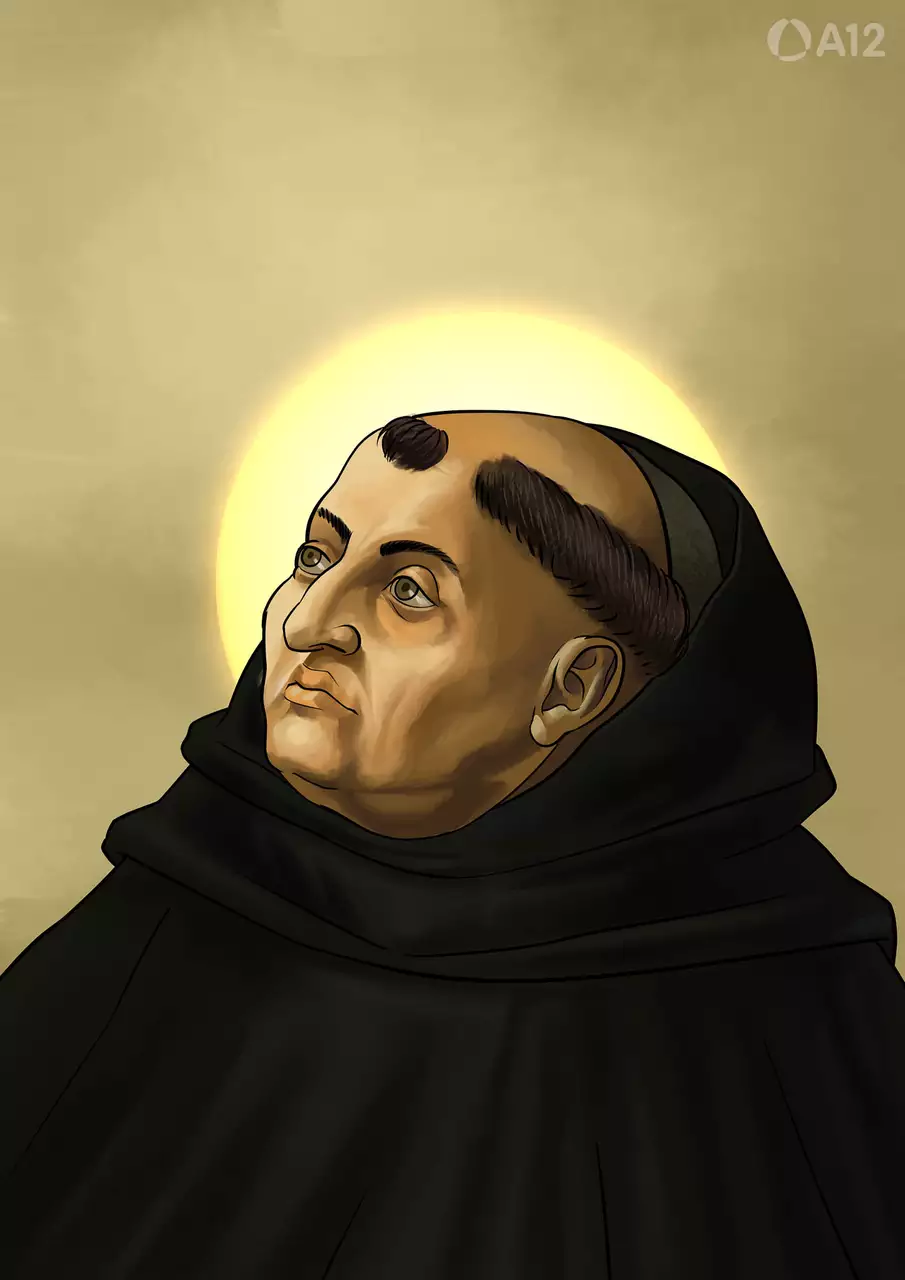 Retrato de Tomás de Aquino